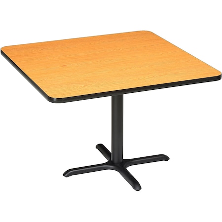 Interion By Global Industrial Dining Table, 36 in W, 36 in L, 29 in H 695674OK